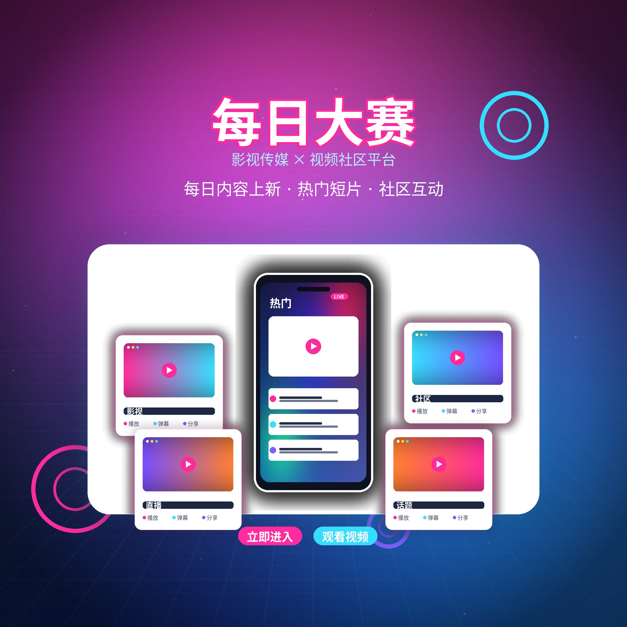 关于每日大赛品牌展示